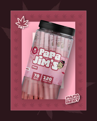 Papa Jims Pink Pre Rolled Cones