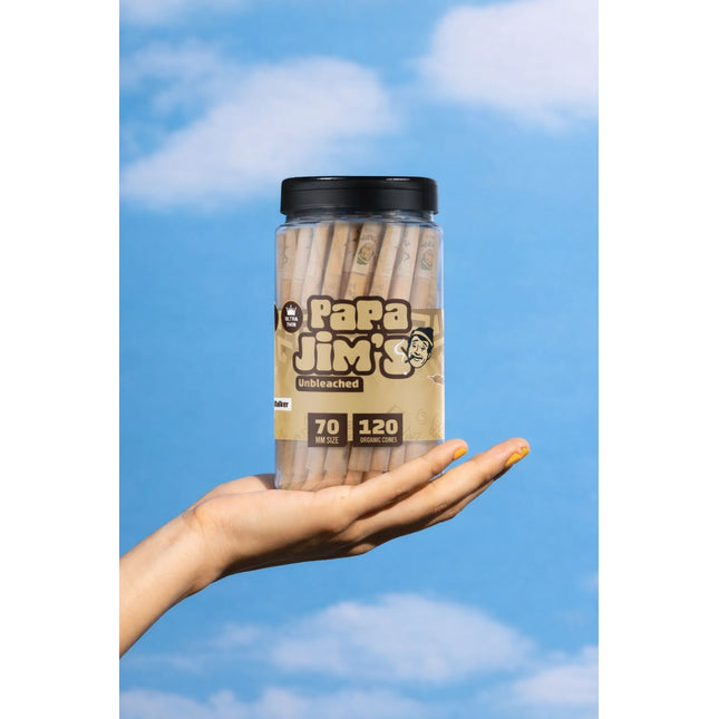 Unbleached Pre-Rolled Cones