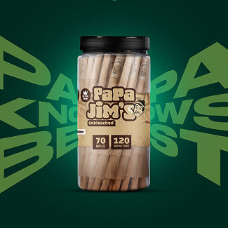 Unbleached Pre-Rolled Cones