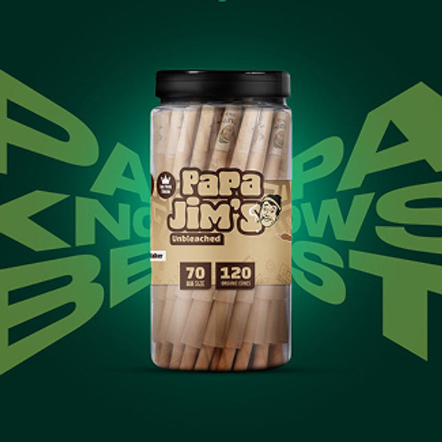 Unbleached Pre-Rolled Cones